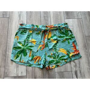 G by Giuliani plus size Hawaiian tropical shorts size 3X